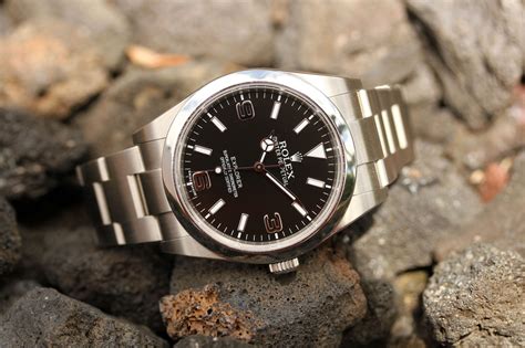 the rolex explorer ref. 214270. the rolex explorer ref. ...|rolex explorer dial.